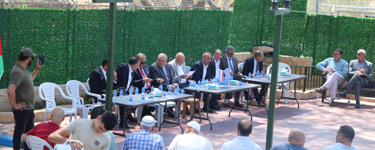 افتتاح حديقة عامة في قرية شبتين