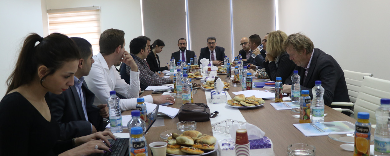 The Association of Palestinian Local Authorities Discusses Means of Cooperation and Supporting Implementing a Strategy with Donor Representatives