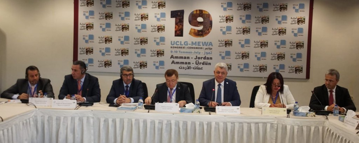 Eng. Musa Hadid is elected as a Co-President of UCLG-MEWA