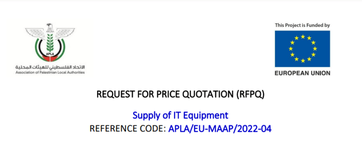 APLA invites you to submit a quotation for the &ldquo; Supply of IT Equipments&rdquo;.