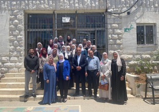 الاتحاد الفلسطيني للهيئات المحلية يختتم أنشطة برنامج حكايات التنمية المستدامة في مدرسة دير ابزيع الثانوية للبنات