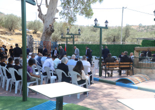 افتتاح حديقة عامة في قرية شبتين