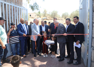 افتتاح حديقة عامة في قرية شبتين