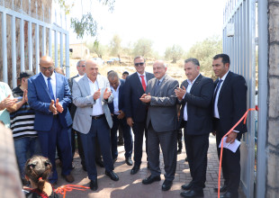 افتتاح حديقة عامة في قرية شبتين