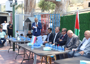 افتتاح حديقة عامة في قرية شبتين