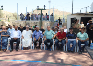 افتتاح حديقة عامة في قرية شبتين