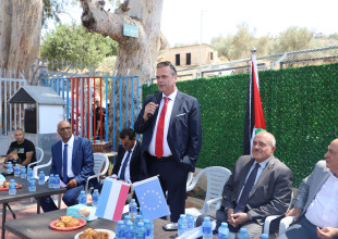 افتتاح حديقة عامة في قرية شبتين