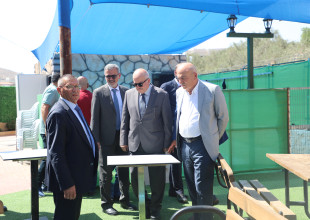 افتتاح حديقة عامة في قرية شبتين