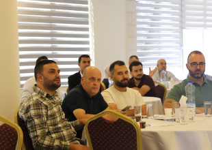 الاتحاد الفلسطيني للهيئات المحلية ينظم ورشتي عمل حول إدارة المخاطر والسلامة المهنية في المشاريع الإنشائية