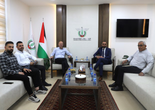 المدير التنفيذي للاتحاد الفلسطيني للهيئات المحلية يعقد سلسلة من الاجتماعات مع عدد من رؤساء الهيئات المحلية