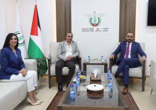 المدير التنفيذي للاتحاد الفلسطيني للهيئات المحلية يعقد سلسلة من الاجتماعات مع عدد من رؤساء الهيئات المحلية