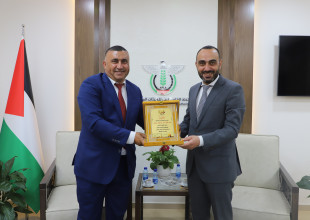 المدير التنفيذي للاتحاد الفلسطيني للهيئات المحلية يعقد اجتماعين مع مجلسي قريتي بيتين والساوية