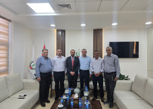 المدير التنفيذي للاتحاد الفلسطيني للهيئات المحلية يعقد اجتماعًا مع عدد من رؤساء الهيئات المحلية من محافظة طولكرم
