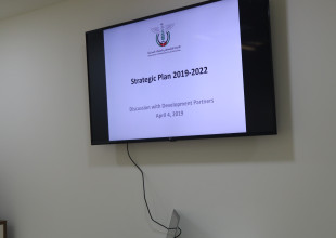 The Association of Palestinian Local Authorities Discusses Means of Cooperation and Supporting Implementing a Strategy with Donor Representatives