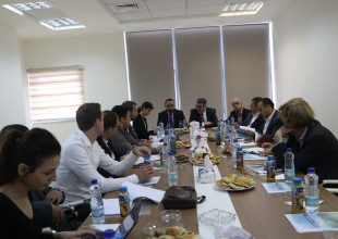 The Association of Palestinian Local Authorities Discusses Means of Cooperation and Supporting Implementing a Strategy with Donor Representatives