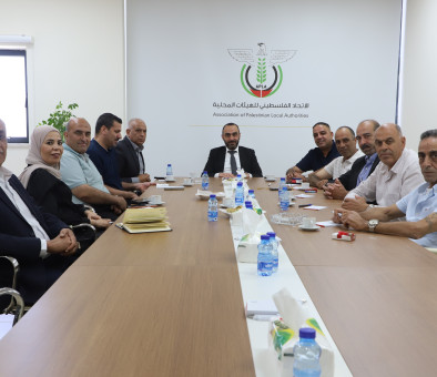 APLA Executive Director holds meeting with heads of Joint Service Councils in Jerusalem Governorat