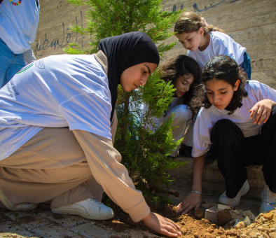 الاتحاد الفلسطيني للهيئات المحلية ينفذ حملة تشجير لتعزيز البيئة ضمن مشروع LAND