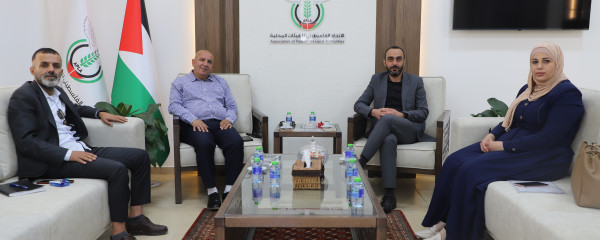 المدير التنفيذي للاتحاد الفلسطيني للهيئات المحلية يعقد سلسلة من الاجتماعات مع عدد من رؤساء الهيئات المحلية