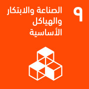 الصناعة والابتكار والهياكل الأساسية